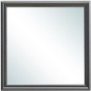 Lorana G6502-M Mirror , Metalic Black - 3 of 4