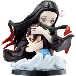 Bandai - Ichibansho - Demon Slayer - Art Scale Memoria - Tanjiro Kamado & Nezuko Kamado (Locus) Figure - 1 of 3