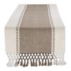 Design Imports  Ribbed Dobby Stripe Table Runner - 2 of 4