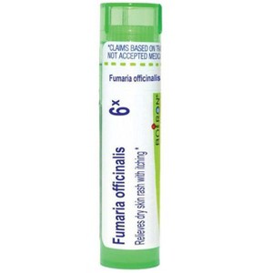 Fumaria Officinalis 6X by Boiron Homeopathic Single Medicine For First Aid  -  80 Pellet - 1 of 4