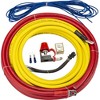 Kicker 47KMPK4 Marine 4awg Amp Power Kit & (4) 47KMI1 1 Meter RCA Cable - 2 of 4