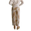 Women's Palm Print Linen Pants - Milio Milano - 4 of 4