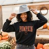 Simply Sage Market Pumpkin Spice Varsity Sweatshirt - 2 of 4