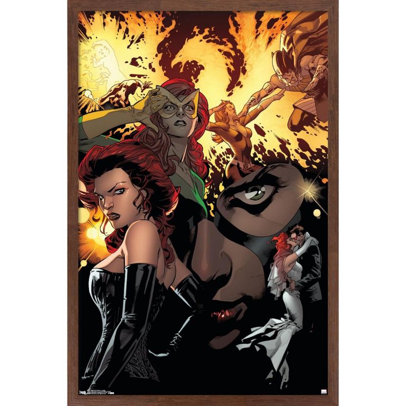 Trends International Marvel Comics - The X-Men: Dark Phoenix - Collage Framed Wall Poster Prints, 1 of 7