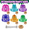 ArtCreativity Dinosaur Party Hats (Pack of 24) - 3 of 4