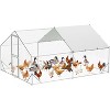 One Set Of Metal Pointed Top Chicken Cage 1Mm Galvanized Pipe With Reinforcement - 2 of 4