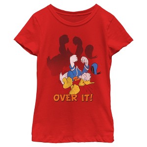 Girls Mickey & Friends Donald Duck Over It T Shirt - 1 of 4