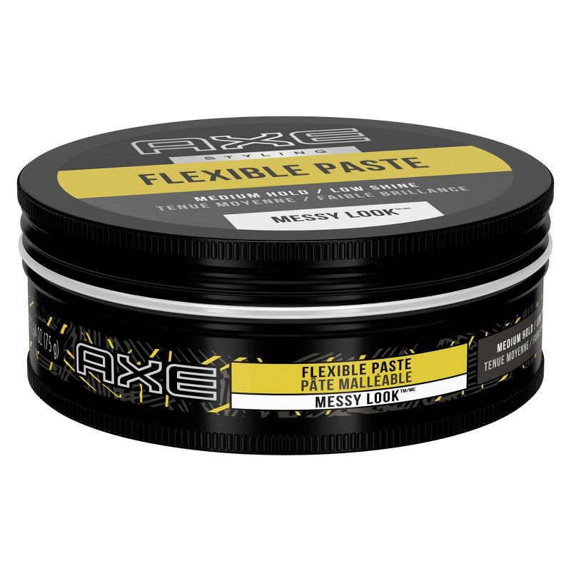 Axe Styling Messy Look Medium Hold Low Shine Flexible Hair Paste - 2.64oz, 4 of 11