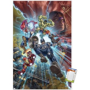 Trends International Marvel's Avengers - Battle Unframed Wall Poster Prints - 1 of 4