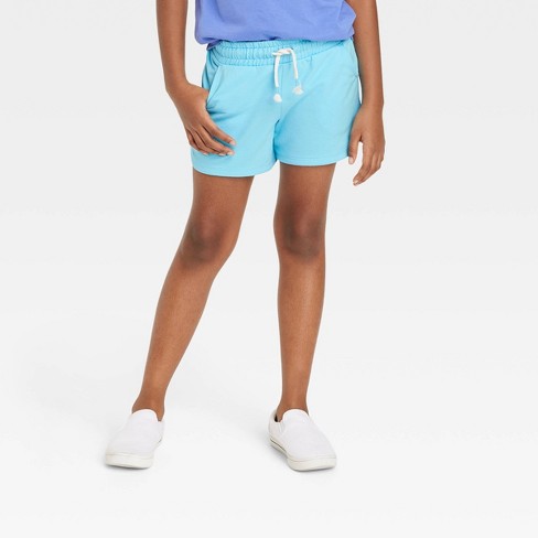 Girls' Jean Shorts - Cat & Jack™ Light Wash M : Target