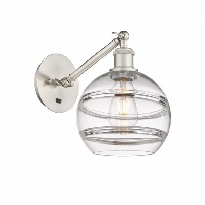 Rochester - 1 Light Arm Adjusts Up and Down Wall Sconce In Industrial Style-9.88 Inches Tall and 8 Inches Wide
