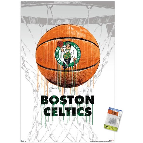 Jayson Tatum Basketball Paper Poster Celtics 2 - Jayson Tatum - Pin