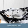 All-Clad D3 3-Ply Stainless Steel Large Frying Pan 7 Quart, Induction Oven Broiler Safe 600F Cookware Silver - 4 of 4