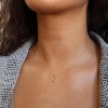 18K Gold/Silver Plated Heart Necklace, Dainty Adjustable Choker with Mini Heart Pendant, Valentine's Jewelry Gift for Her - 2 of 4