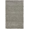 Unique Loom Solid Shag Solid Indoor Woven Area Rug - 2 of 4