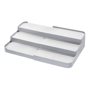 iDesign Expandable Spice Rack Organizer for Cabinets - Clear - 1 of 4