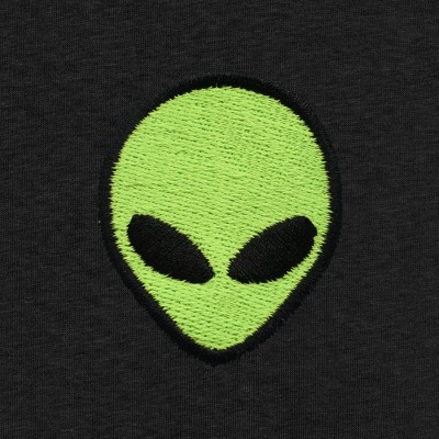 Мужские футболки Dalix Mens Alien Heavyweight Tee in Black S Small — фото 2
