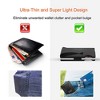 iMountek "Carbon Fiber RFID Blocking Credit Card Holder Wallet with Cash Clip - Slim & Secure for Men" Black - 4 of 4