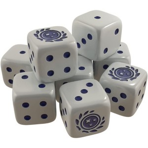 Star Trek Ascendancy Expansion: Dice (x9) - Federation - 1 of 4