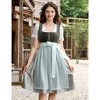MISSKY Costumes 3 Pieces Dress Women's Dress for  Traditional Carnival Outfits - 3 of 4