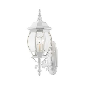 Livex Lighting Frontenac 3 - Light Wall Light in  Textured White - 1 of 2
