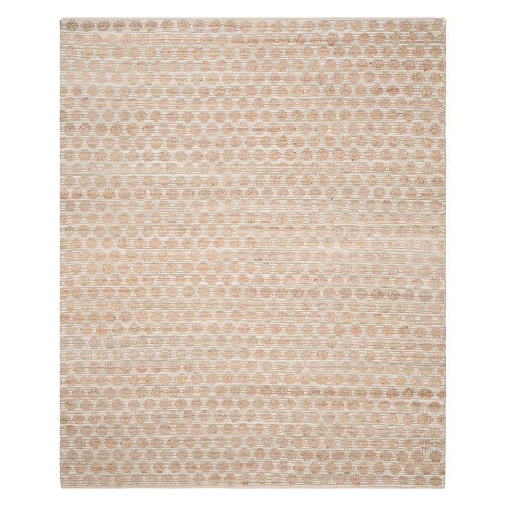  Polka Dots Area Rug Gray/Natural