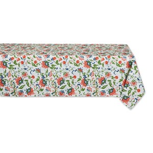 Design Imports  Garden Floral Print Outdoor Tablecloth 60X84 - 1 of 4