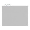 Smead TUFF  Hanging Box Bottom Folder with Easy Slide  Tab, 2" Expansion, 1/3-Cut Sliding Tab, Letter Size, Steel Gray, 18 Per Box (64240) - 2 of 4