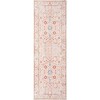 Boho Medallion Rug - Washable vintage floral carpet, soft & non-slip for entryway & bedroom - 3 of 4