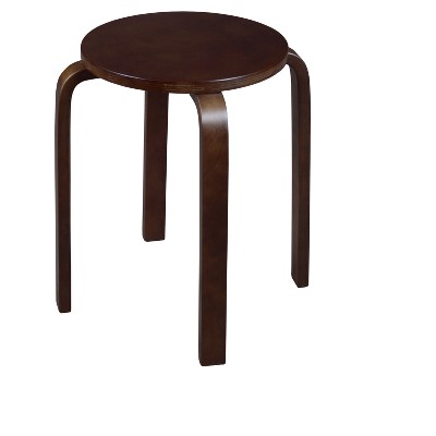 Mia Bentwood Stool Mocha Walnut - Niche