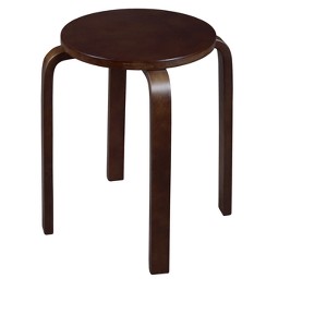 Mia Bentwood Stool Mocha - Niche - 1 of 3