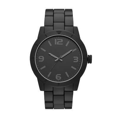black metal strap watches for mens