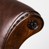 Maven Lane Pullman Swivel Bar Stool with Faux Leather 31" - 4 of 4