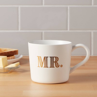 15oz Stoneware Mr. Mug - Threshold&#8482;_1