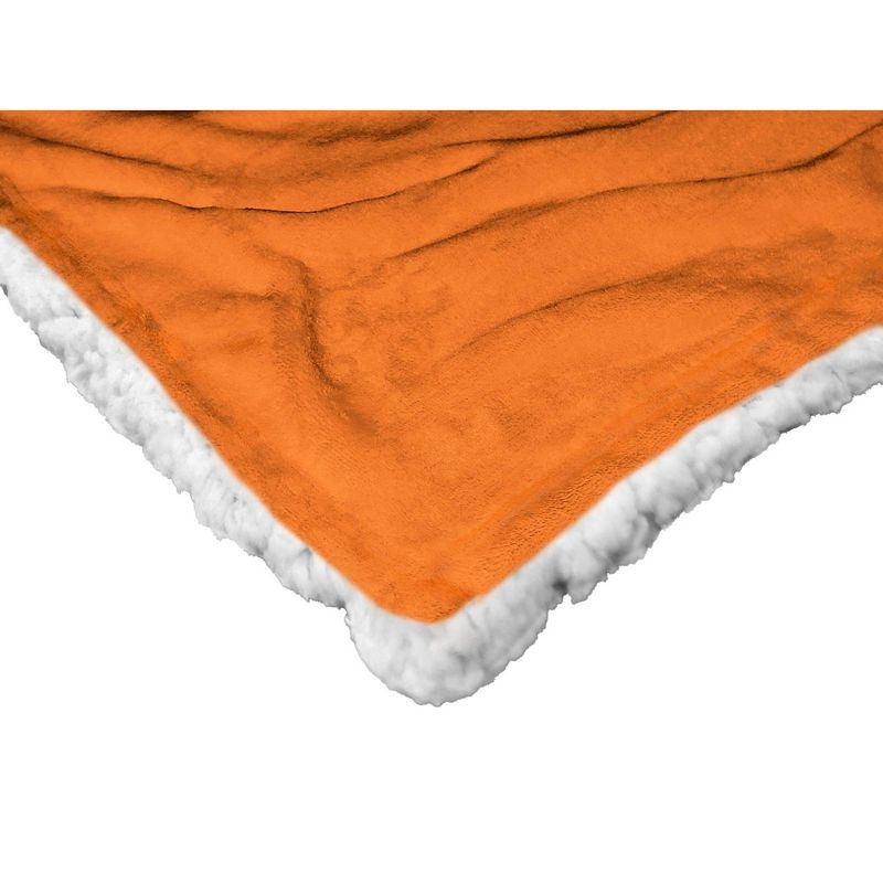 50&#34;x60&#34; MLB San Francisco Giants Mascot 2 Layer Silk Touch Faux Shearling Throw Blanket, 5 of 6