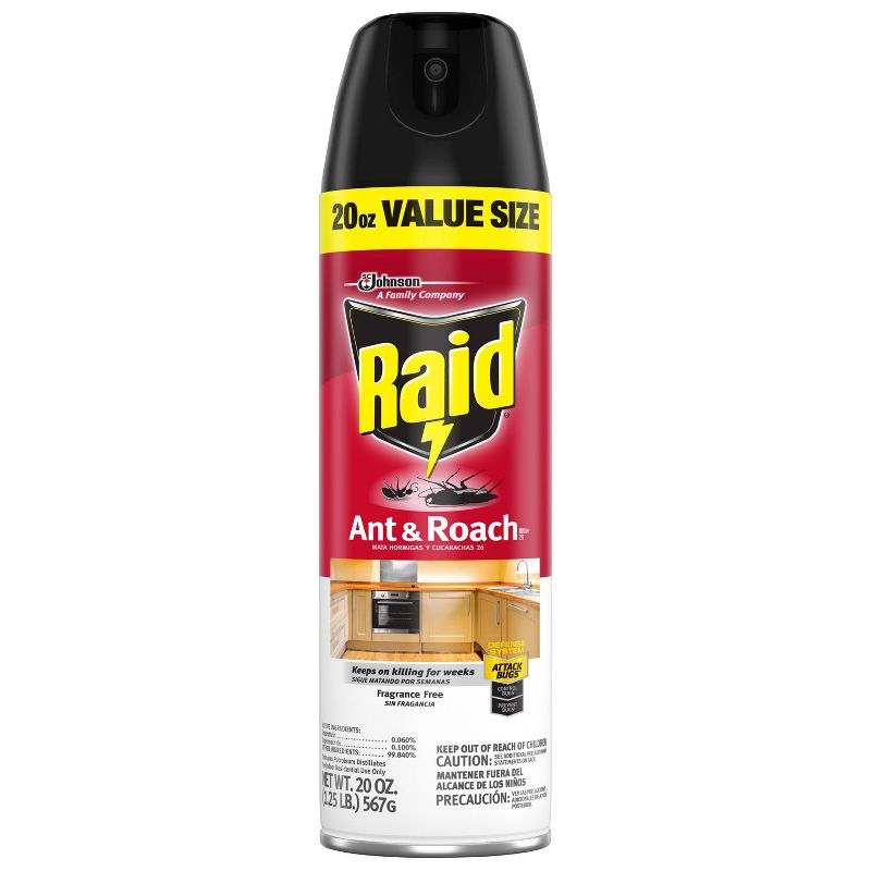 Raid Ant &#38; Roach Killer - 20 oz/Twin Pack, 1 of 5