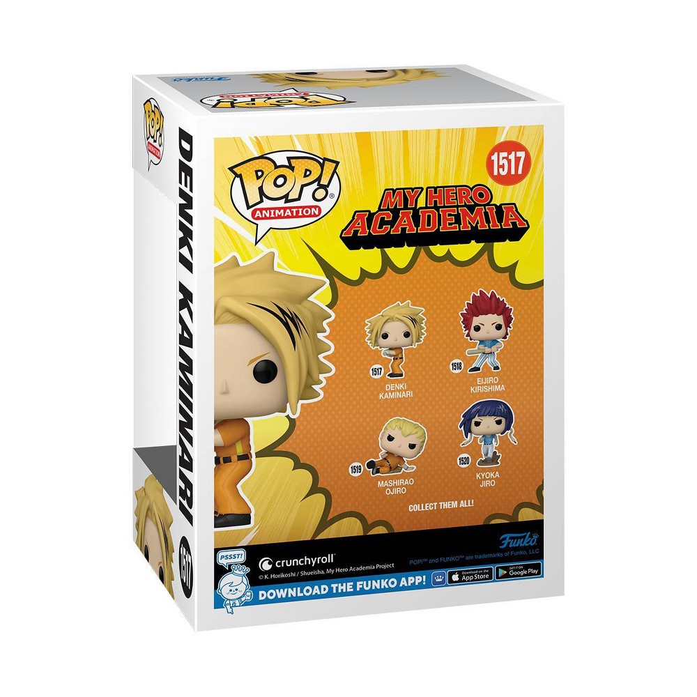 Funko POP! Animation My Hero Academia Denki Kaminari Baseball Figure