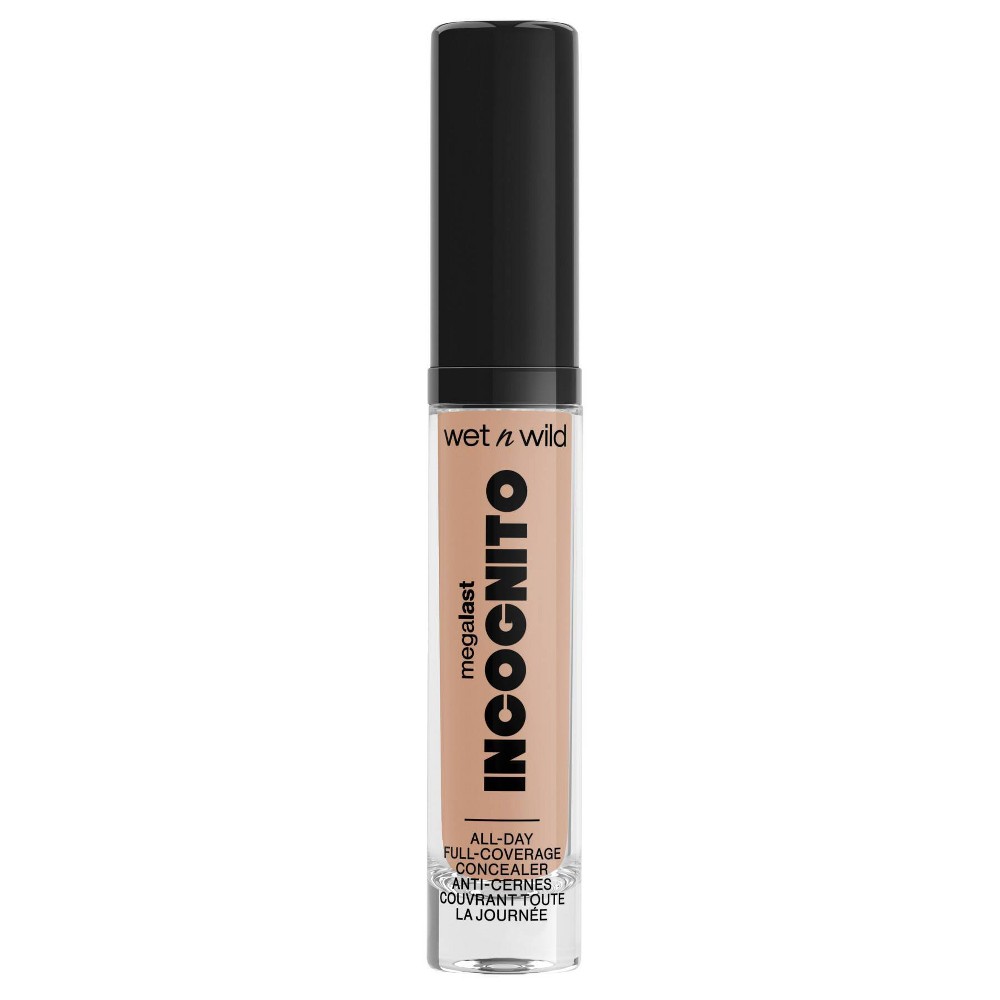Photos - Other Cosmetics Wet n Wild Megalast Incognito Full-Coverage Concealer - Light Honey - 0.18 