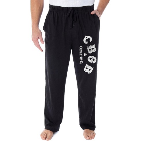Cbgb Mens' Punk Band Underground Street Rock Omfug Sleep Pajama Pants ...