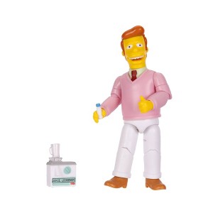 The Simpsons 5'' Troy McClure with Brief Case and Breath Freshener Action Figure - 1 of 3