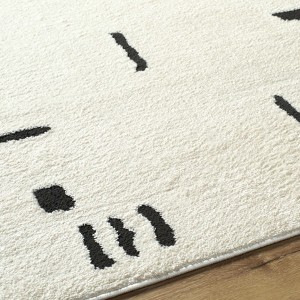 Hauteloom Winda Black & White Area Rug - 1 of 4
