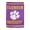Embossed Suede Flag, House Size, Clemson University - 2 of 3