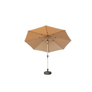 NicBex 10FT/9FT/7.5FT Patio Umbrella with Push-Button Tilt & Crank,Outdoor Market Umbrella with UV Protection & Waterproof for Pool,Garden & Deck - 1 of 4