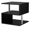 NicBex Modern 19.7" Coffee Table with 3 Tiers Open Storage Shelf for Living Room and Office - 4 of 4