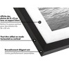 Americanflat Collage Picture Frame with shatter-resistant glass - Available in a variety of Sizes and Colors - 3 of 4