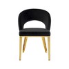 Meridian Furniture,Roberto Velvet Dining Chair - 3 of 4