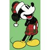 Girl's Disney Mickey Going Plaid For Christmas T-Shirt - image 2 of 4