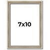 PosterPalooza | Photo Size Classic Modern Silver Frame - UV Acrylic, Foam Board Backing, Hanging Hardware - 2 of 4