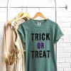 Simply Sage Market Women's Trick Or Treat Puff Print Short Sleeve Garment Dyed Tee - 3 of 4