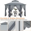 Jojoka 13x13FT Pop Up Gazebo Screen Tent,Hexagonal Instant Gazebo with Mosquito Netting,6 Sided Sun Shelter with Mesh Netting - 4 of 4